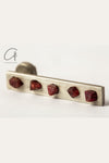 Parts of Four tablet earrings 5 groups, 34mm 1135-1-DA+SPL PPOF5